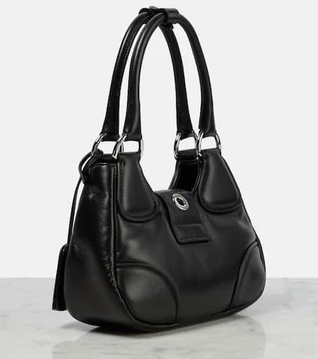 Prada Moon Small leather shoulder bag 4