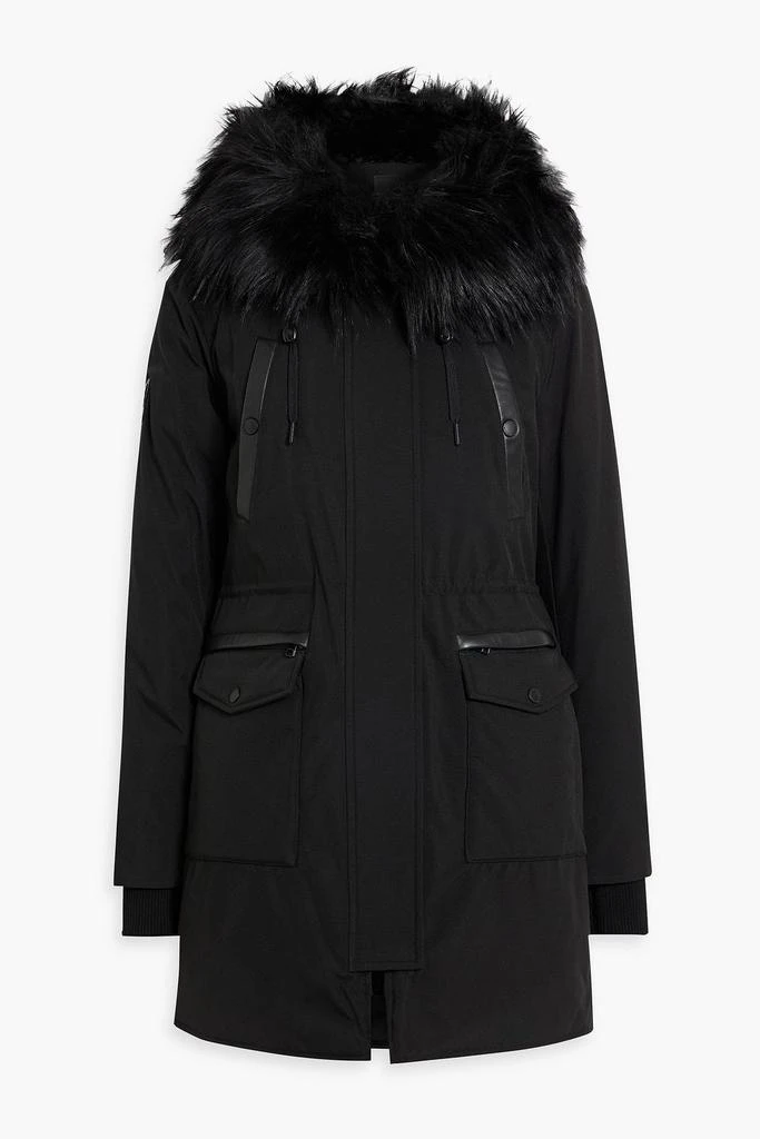 RUDSAK Faux fur-trimmed shell hooded down parka 1