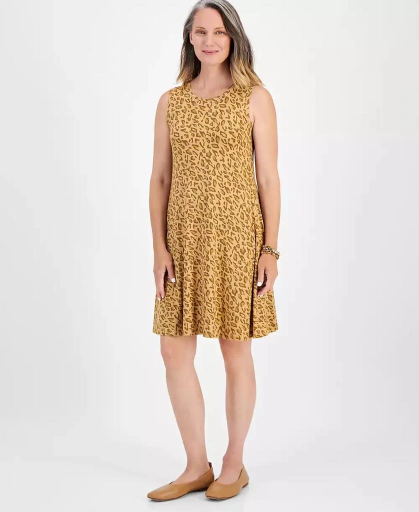 Style & Co Women's Sleeveless Flip-Flop Dress, Created for Macy's 1