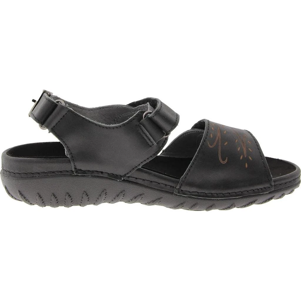Barefoot Freedom Womens Strappy Leather Strappy Sandals 3
