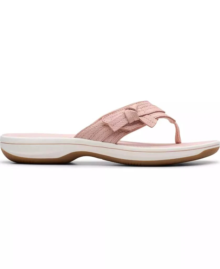 Clarks Women's Cloudsteppers Breeze Dalia Rip Tape Sandals 2