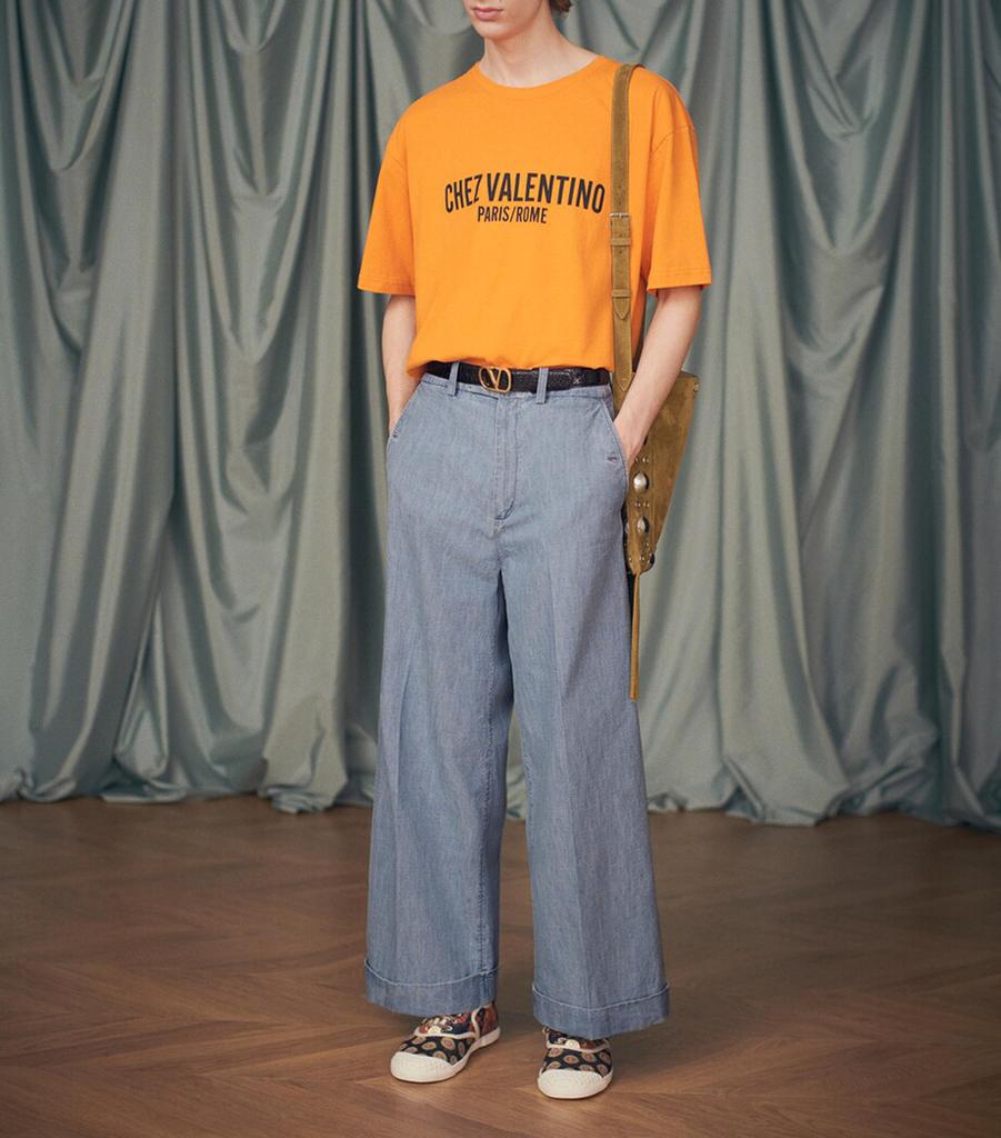 Chez Valentino コットンTシャツ Valentino Cotton Chez Valentino T-Shirt - T-Shirts - Compare