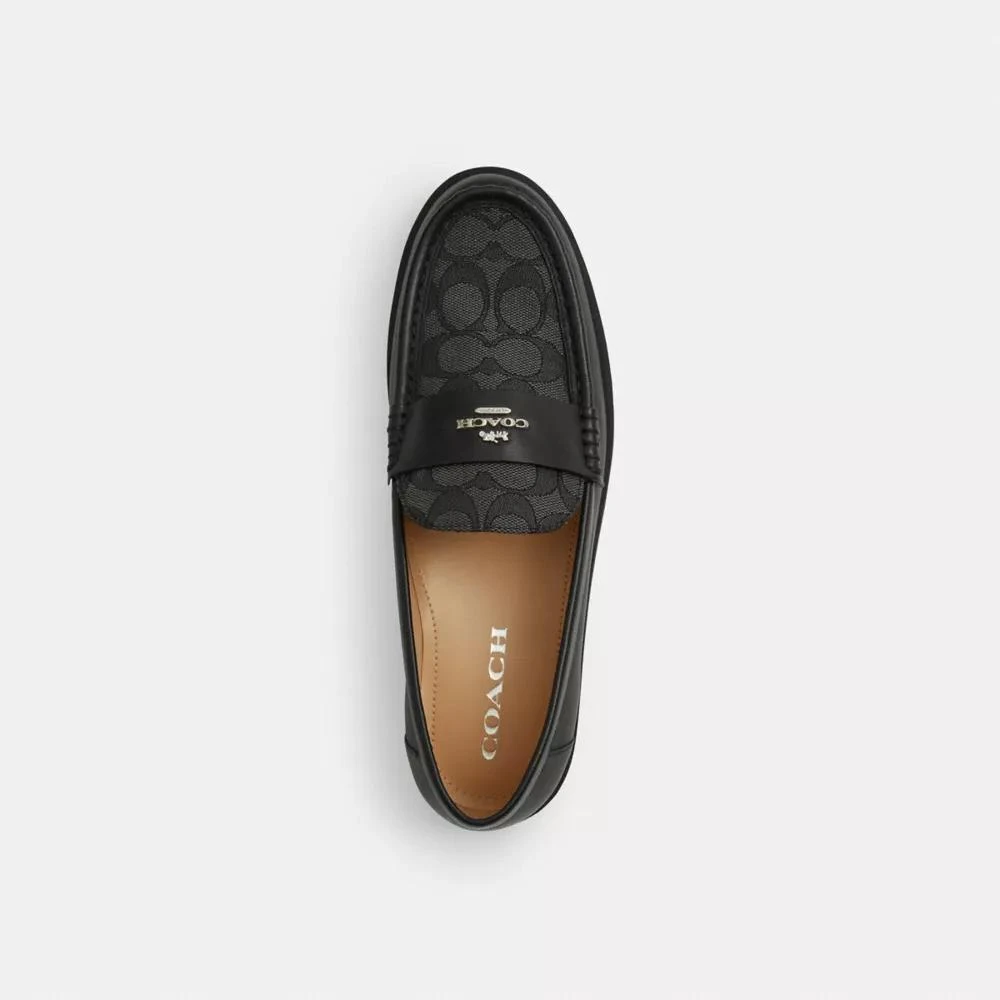 Coach Janie Loafer In Signature Jacquard 3