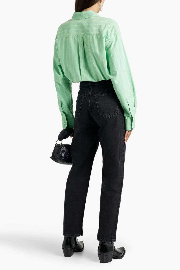 Ganni Figni high-rise straight-leg jeans 3