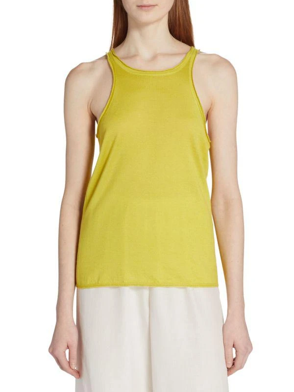 The Row Urmia Cashmere-Silk Tank Top 1