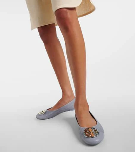 Tory Burch Claire leather ballet flats 7