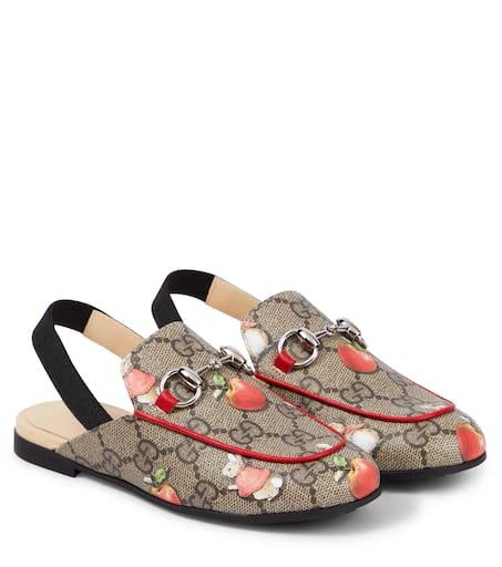 Gucci x Peter Rabbit GG Princetown leather slippers 1