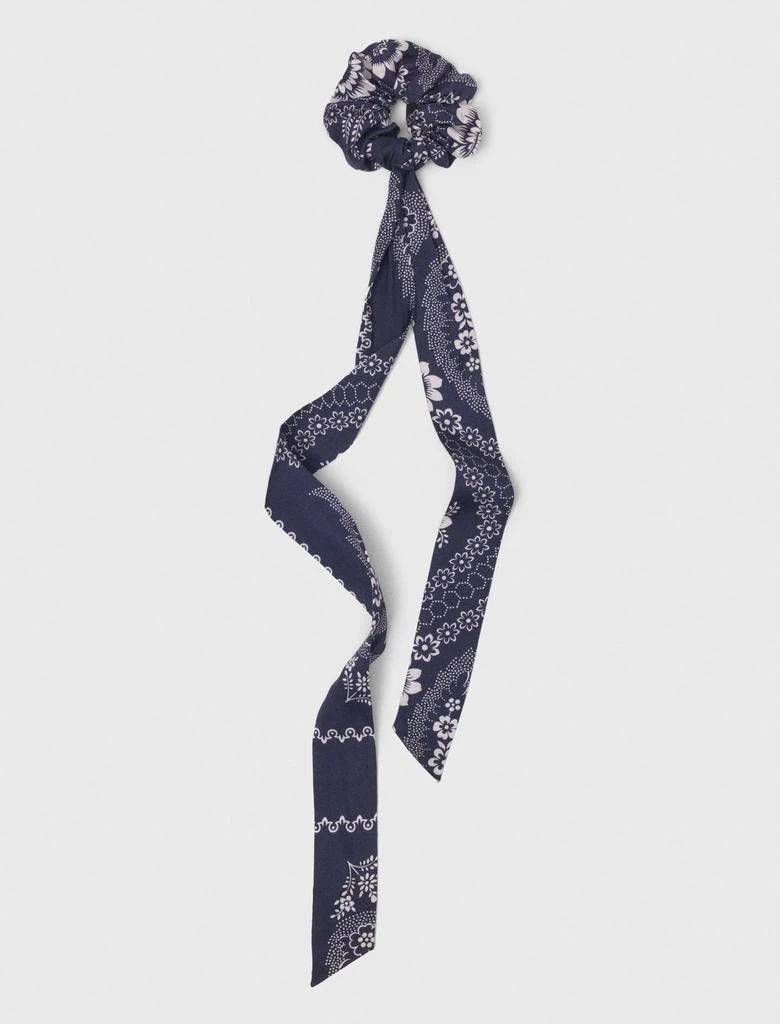 Maje Maje Woman's viscose Printed scrunchie with twill for Fall/Winter 1