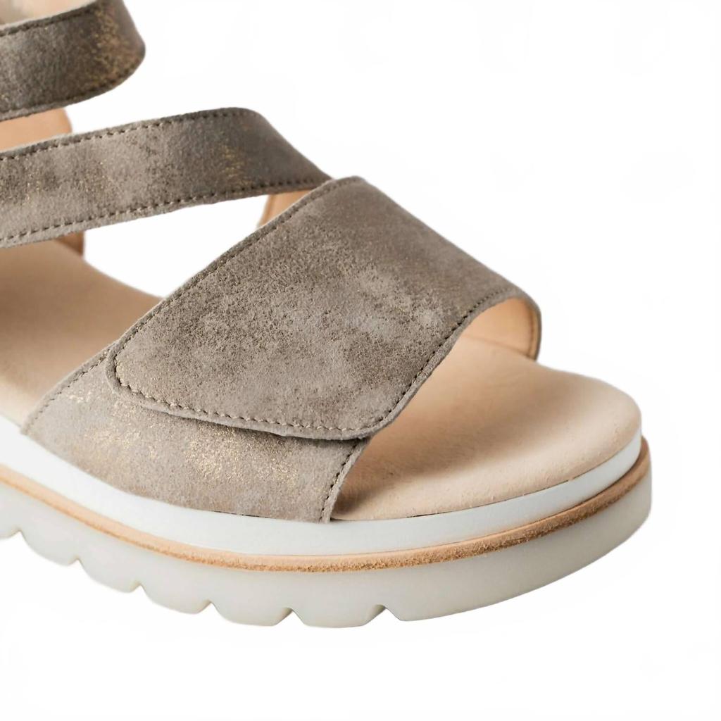 Gabor Women's 24.640.62 Wedge In Shell Metallic