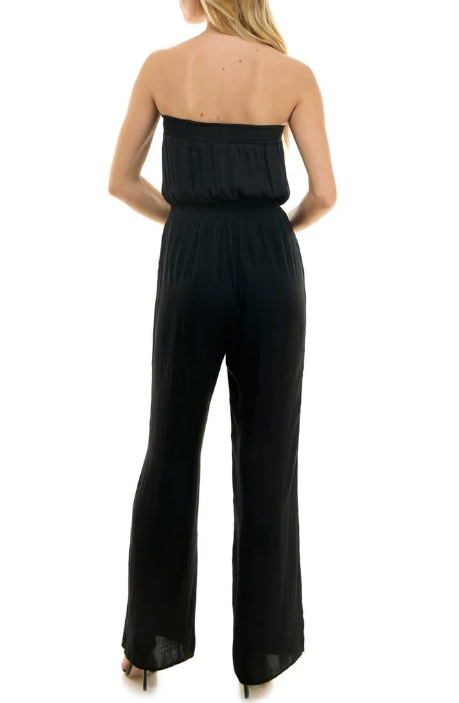 Socialite Strapless Smocked Jumpsuit 2