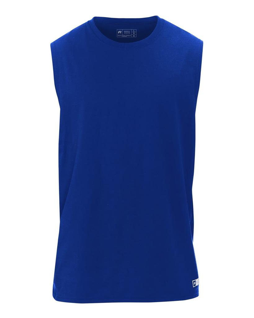 Russell Athletic Essential Jersey Sleeveless Muscle T-Shirt