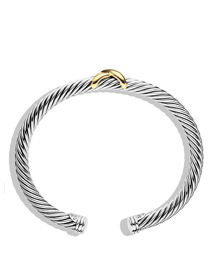 David Yurman X Bracelet with 14K Gold 3