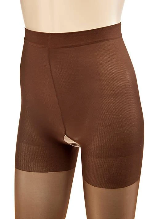 Berkshire Hosiery Hosiery Queen Silky Control Top Pantyhose With Reinforced Toe 3