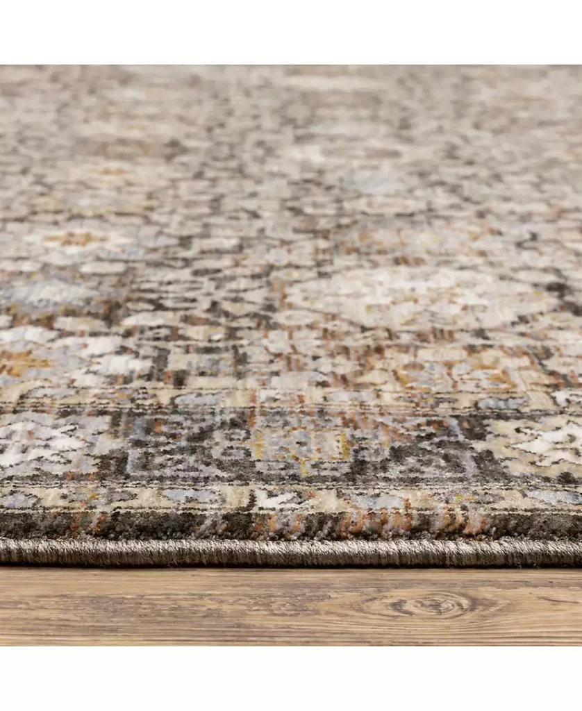 Oriental Weavers Maharaja 71W Gray and Ivory 9'10" x 12'10" Area Rug 3