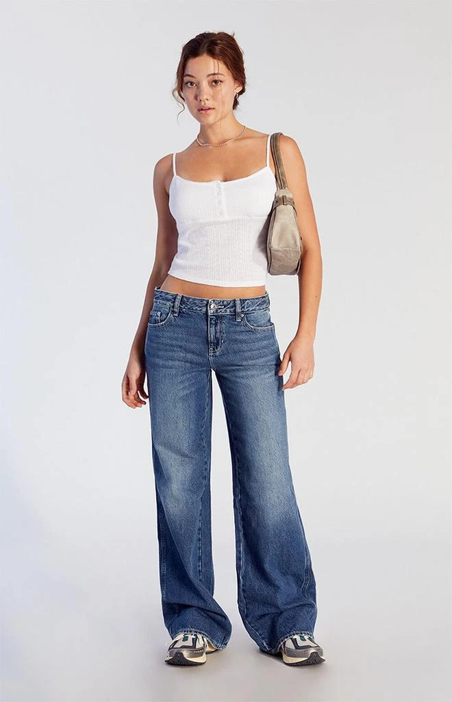PacSun Casey Low Rise Baggy Jeans Medium Indigo 2