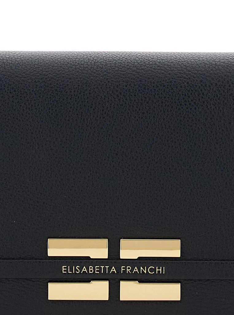 ELISABETTA FRANCHI Elisabetta Franchi Chain Strap Logo Clutch Bag 3