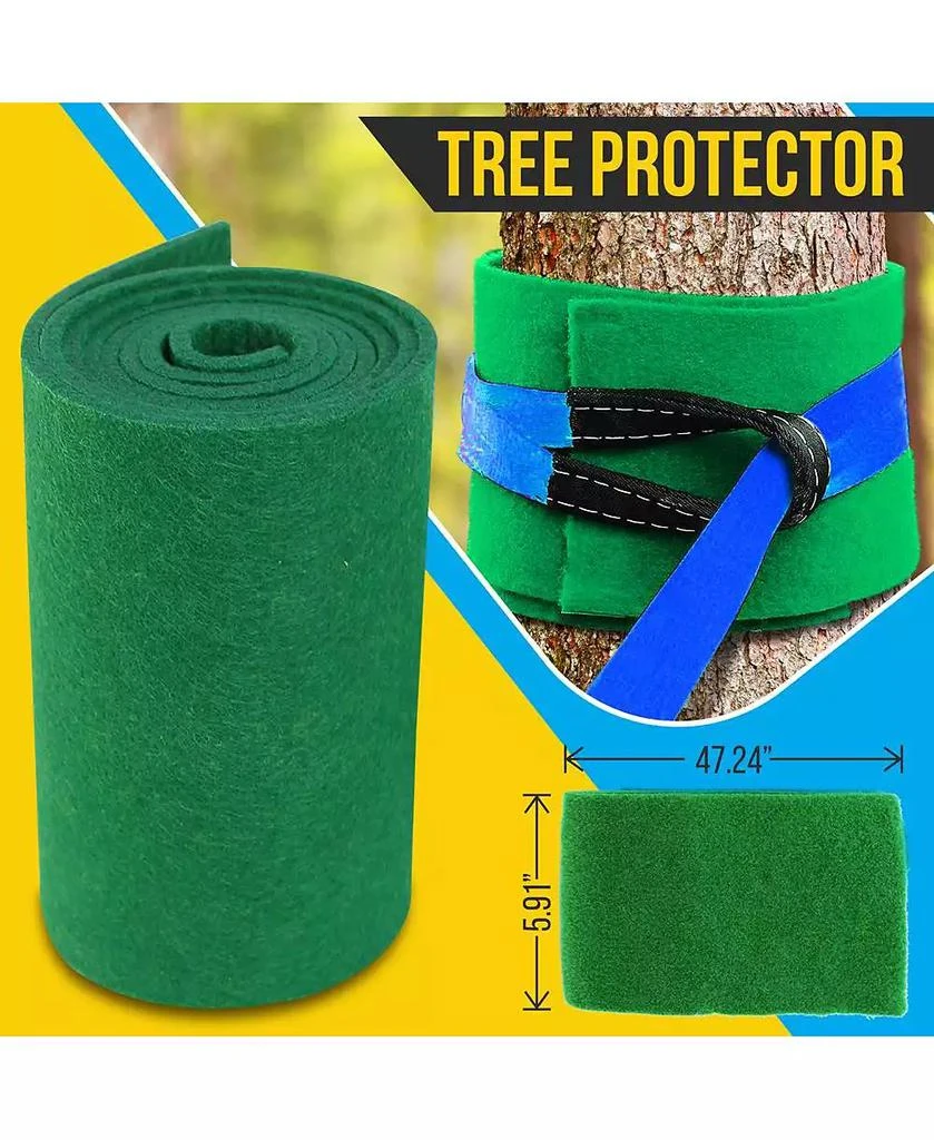 SereneLife 50 Ninja Warrior Obstacle Course Kit with 13 Accessories 8