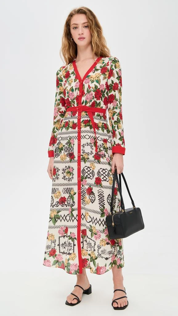 Saloni Lea Shirt Dress 4