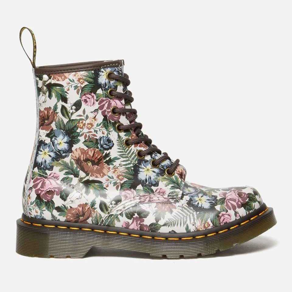 Dr. Martens DR. MARTENS WOMEN'S 1460 FLORAL-PRINT LEATHER 8-EYE BOOTS 1