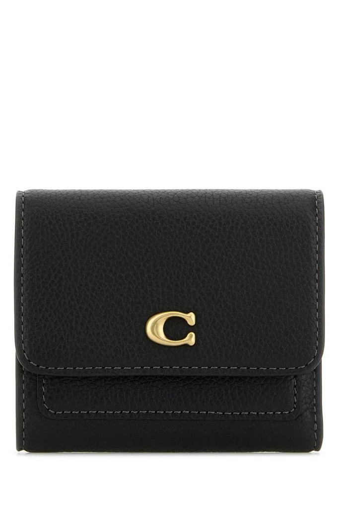 Coach Black Leather Wallet 1
