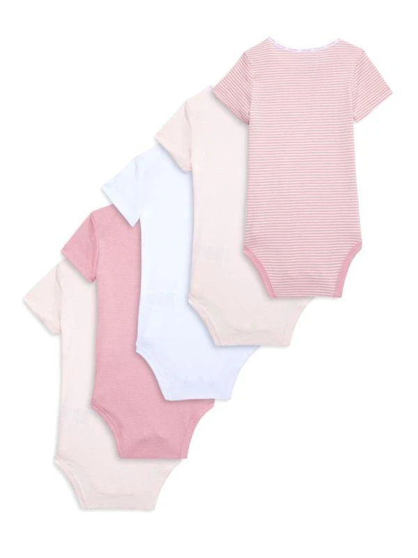 Calvin Klein Baby Girl's 5-Pack Bodysuit Set 2