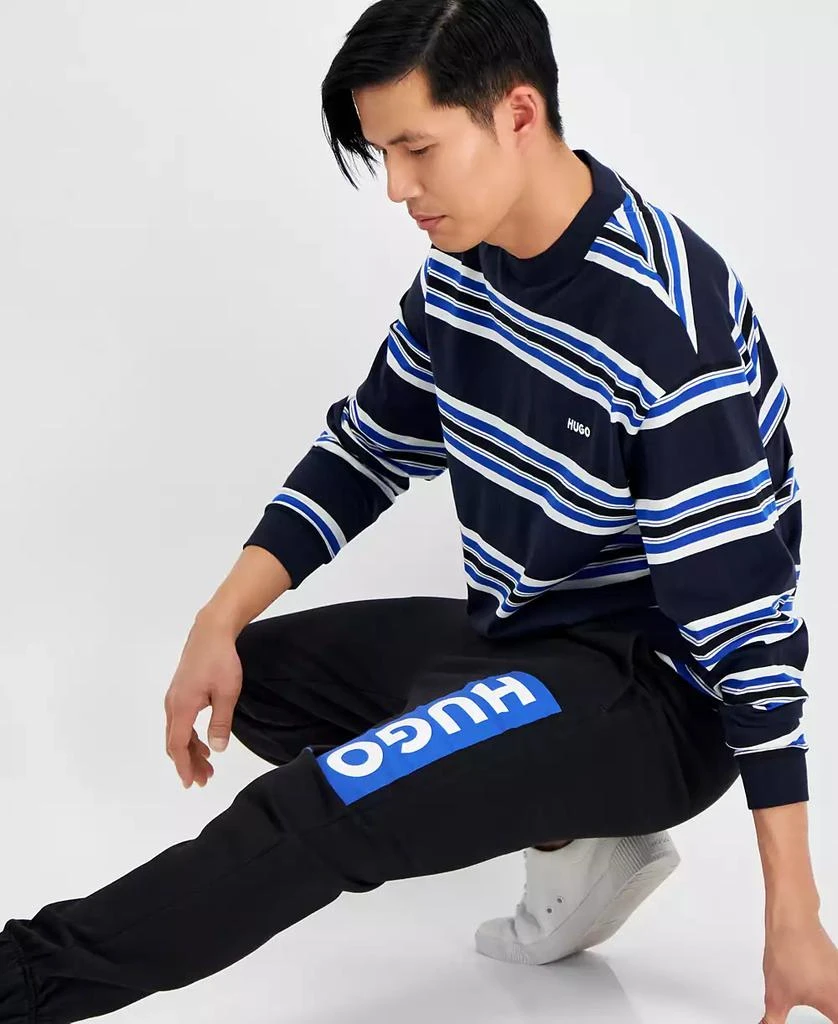Hugo Boss Men's Relaxed-Fit Logo-Print Jogger Pants 7