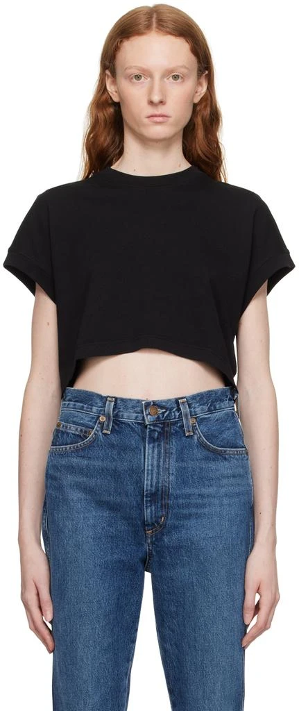 AGOLDE Black Aiden T-Shirt 1