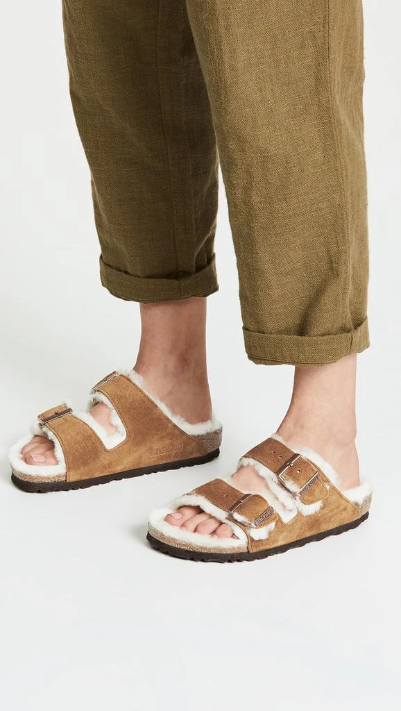 Birkenstock Arizona Shearling Sandals 2