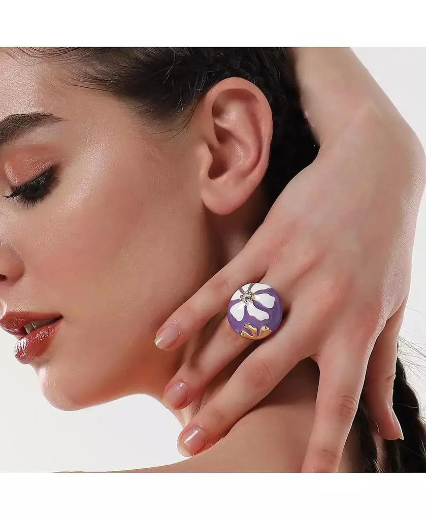 SOHI Women
s The Hana Statement Ring 3