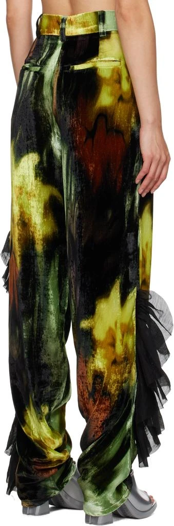 Collina Strada Multicolor Dante Ruffle Trousers 3