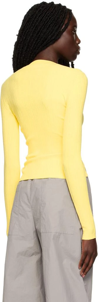 Paris Georgia SSENSE Exclusive Yellow Lola Long Sleeve T-Shirt 3
