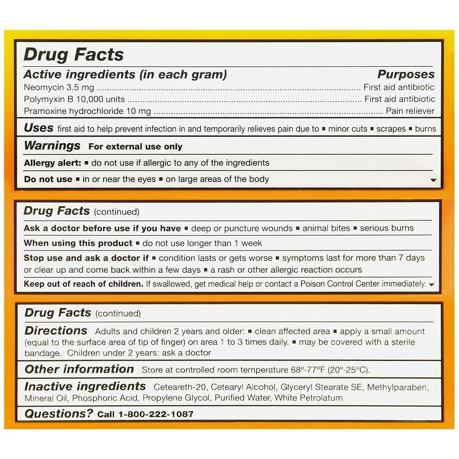 Walgreens Multi-Antibiotic With Pain Relief Cream 3