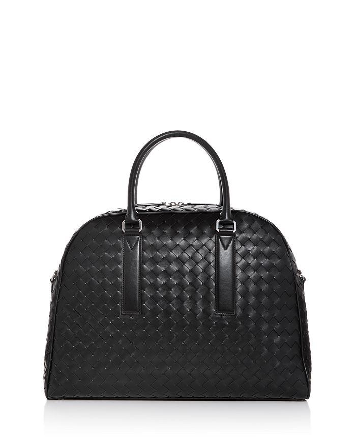Bottega Veneta Avenue Intrecciato Leather Top Handle Bag