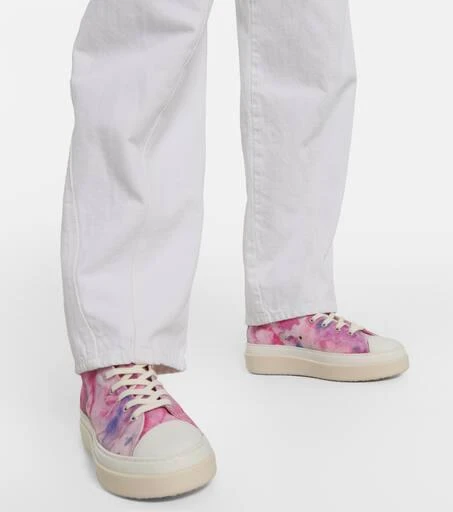 Isabel Marant Austin printed high-top sneakers 4