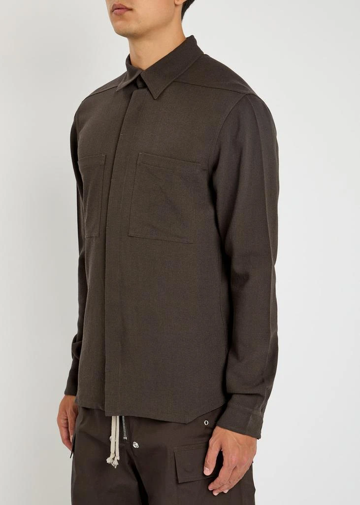 Rick Owens Work wool shirt 2