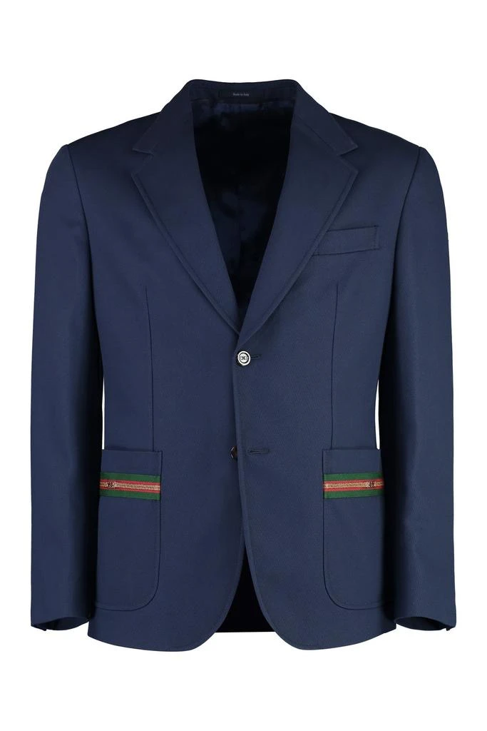 Gucci Gucci Single Breasted Tailored Jacket 1