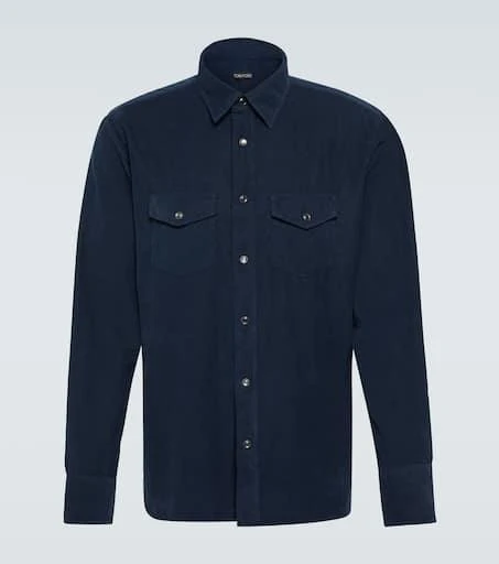 Tom Ford Cotton corduroy Western shirt 1