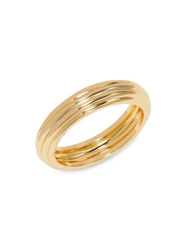 Shashi Deco 14K Goldplated Ring 1