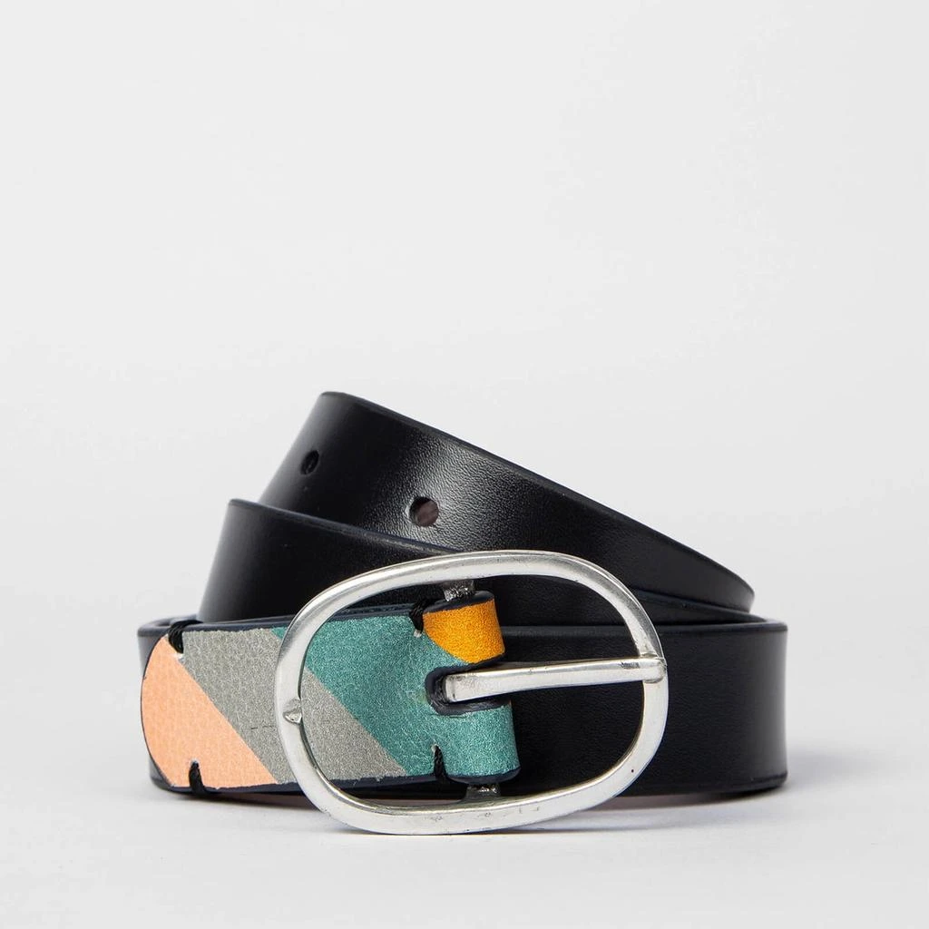 Paul Smith Paul Smith Reversible Swirl Leather Belt 5