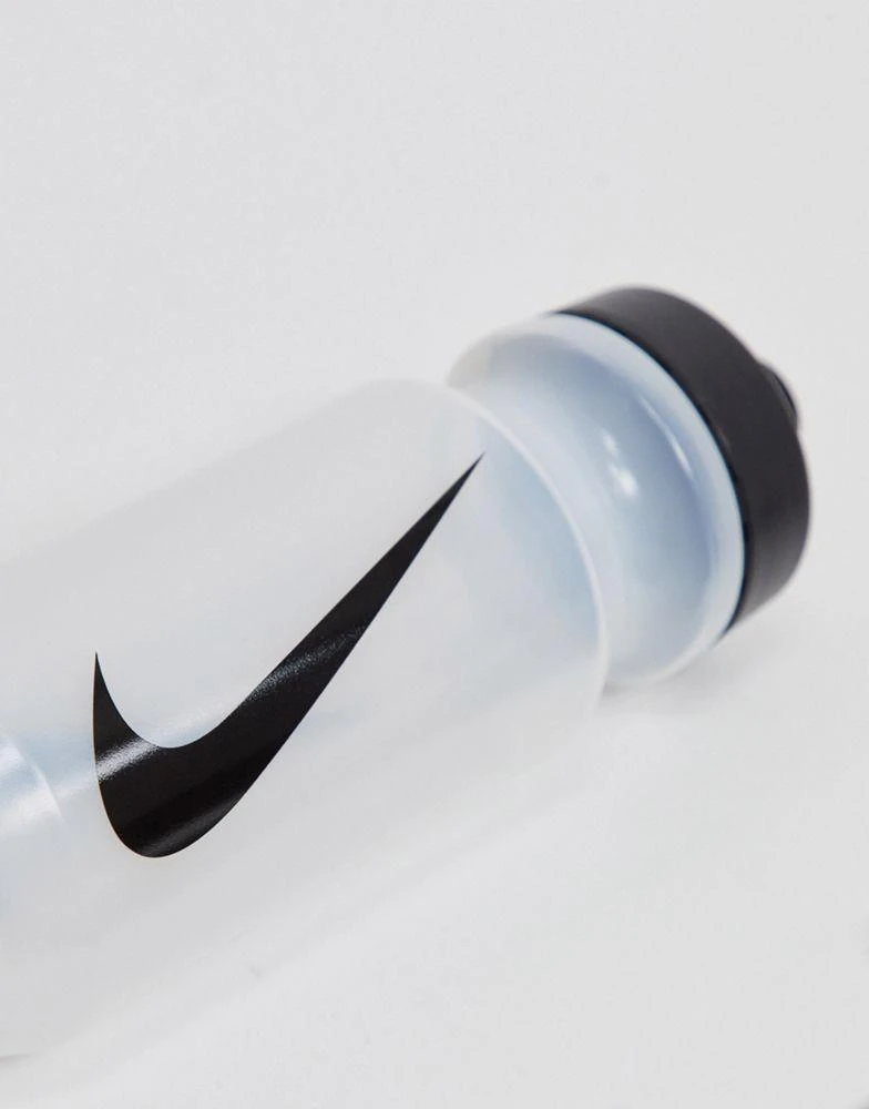 NIKE Nike Training Big Mouth 2.0 625ml water bottle in clear with black swoosh 4