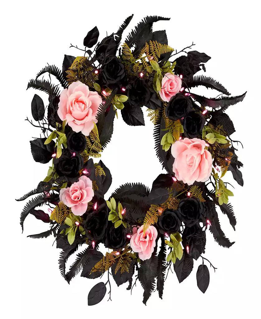National Tree Company Cute and Creepy Wreath, 24 Inches