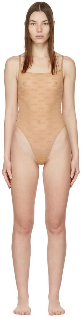 SKIMS Beige After Hours Bodysuit
