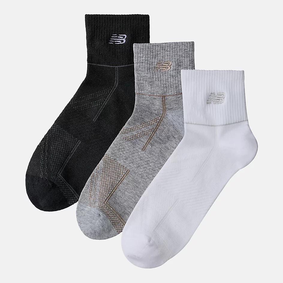 New Balance Running Repreve Ankle Socks 3 Pack