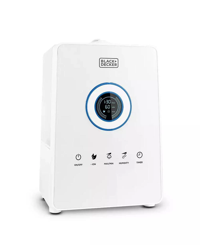 Black & Decker 5.5L Ultrasonic Humidifier Dual Outlets - White 1