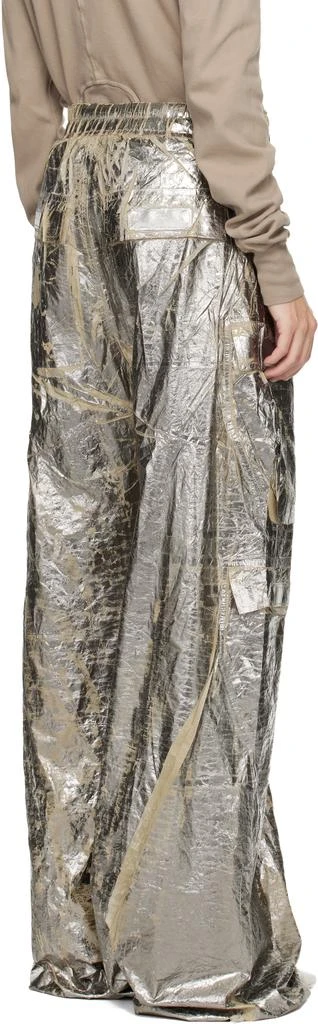 Rick Owens Silver Concordians Double Jumbo Belas Cargo Pants 3