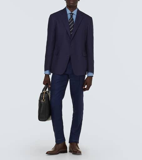 Manolo Blahnik Berwick leather desert boots