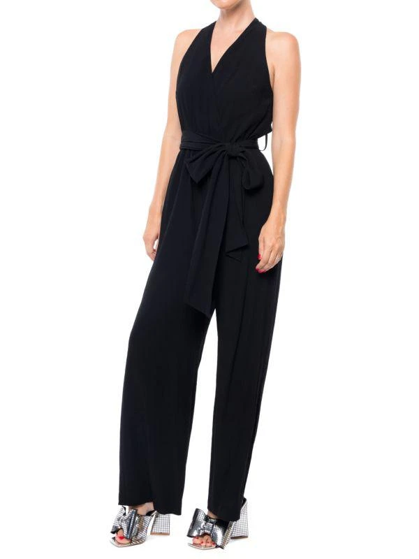 Meghan LA Disco Belted Wide Leg Jumpsuit 3
