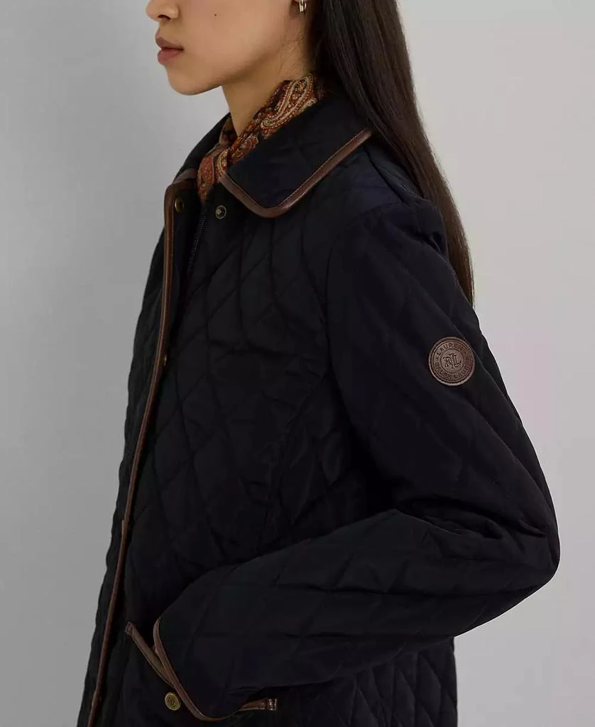 Lauren Ralph Lauren Women's Quilted Velboa-Lined Coat 3