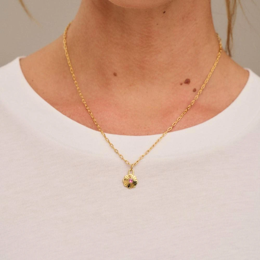 Orelia London June Birthstone Necklace Made With Swarovski Crystals 3