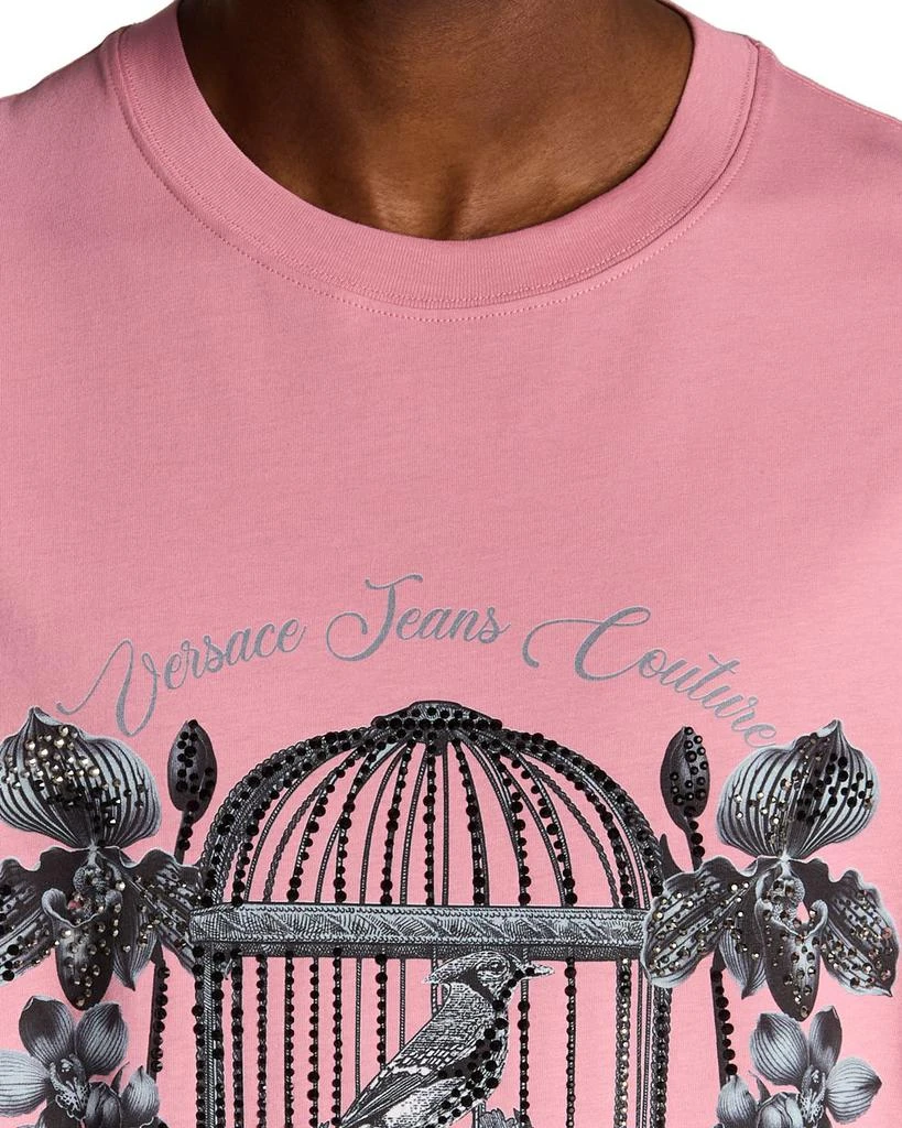 Versace Short Sleeve Graphic Tee 5